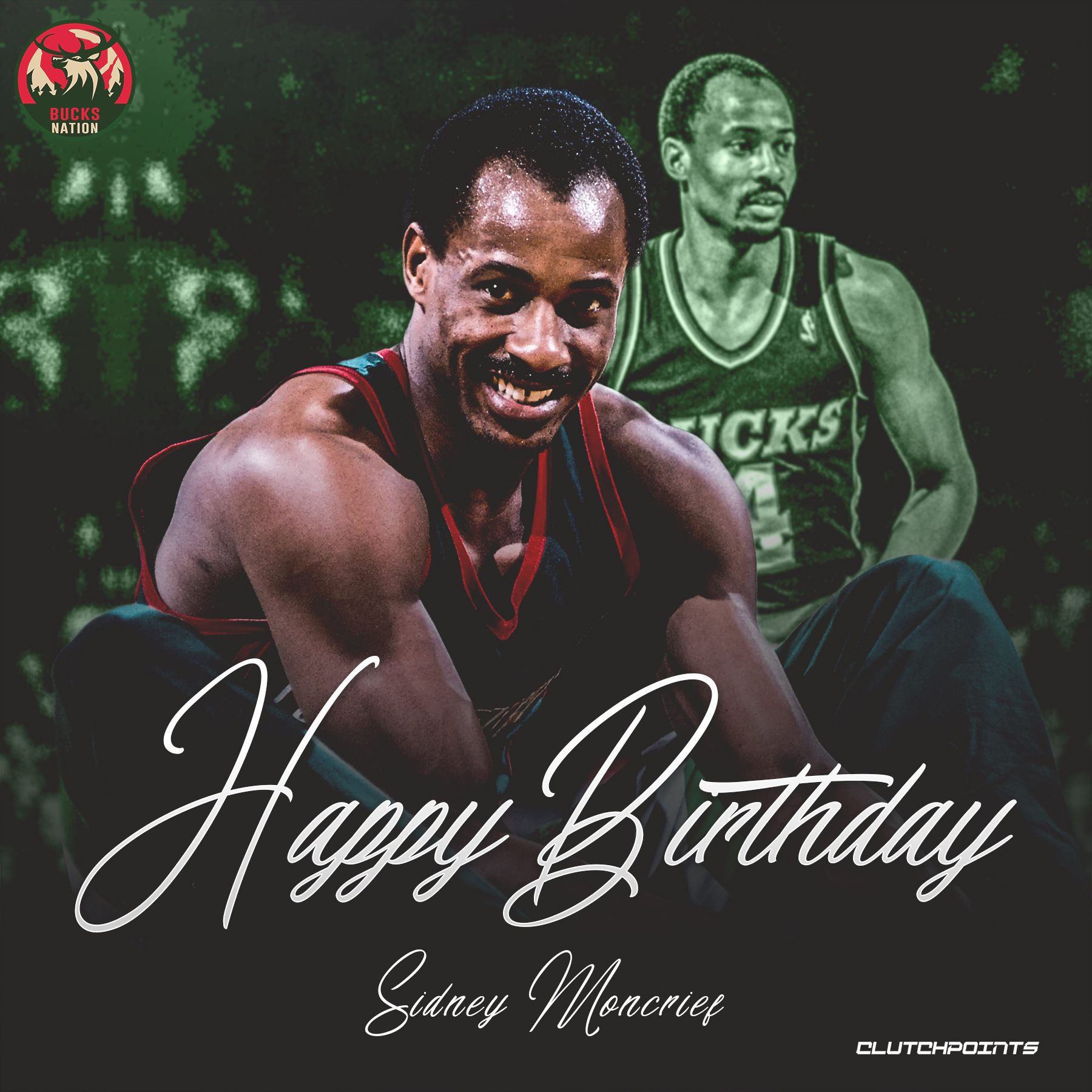 Join Bucks Nation in wishing Sidney Moncrief a happy 62nd birthday!  
