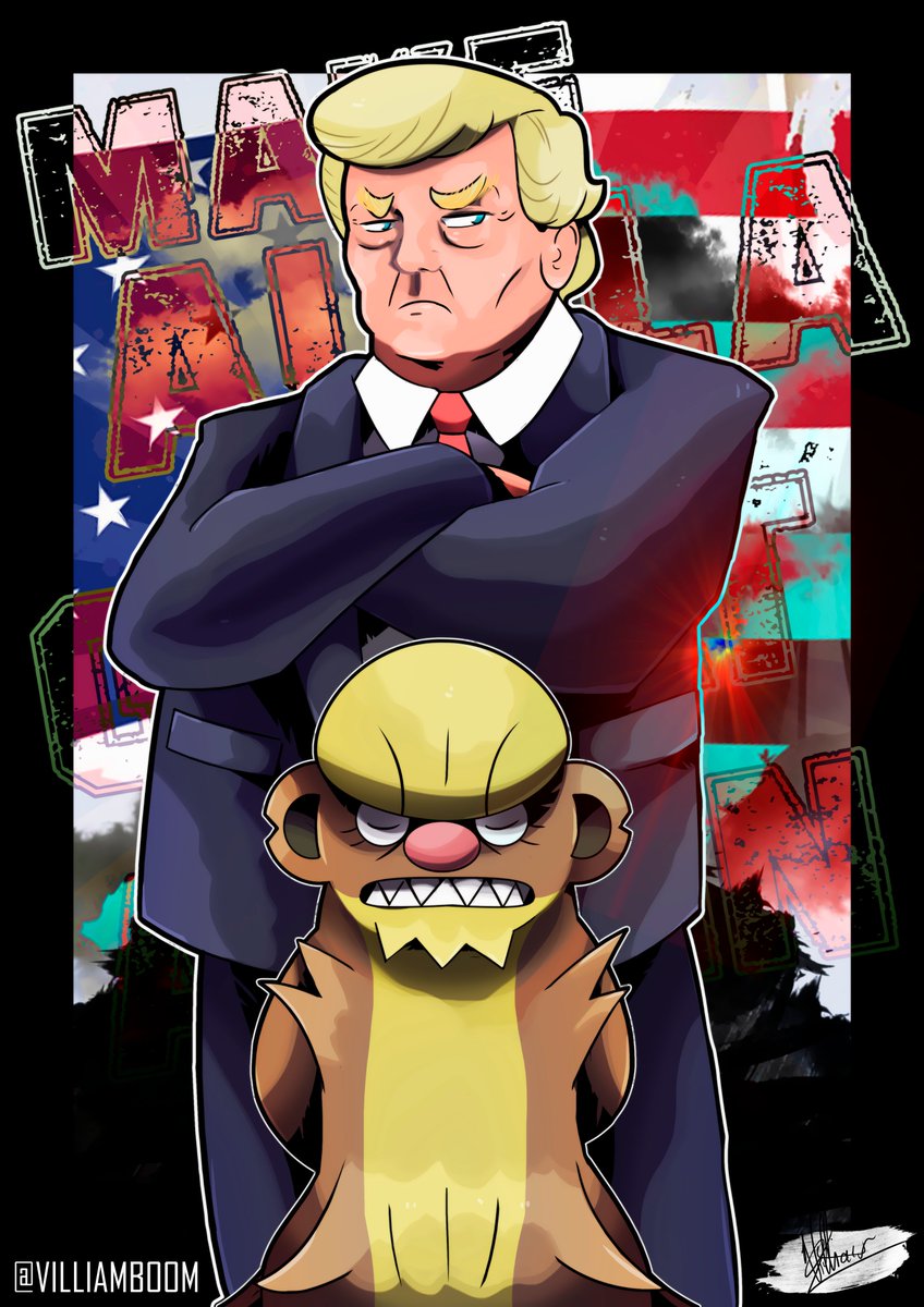 MAKE ALOLA GREAT AGAIN #POKEMON #ALOLA #TRUMP