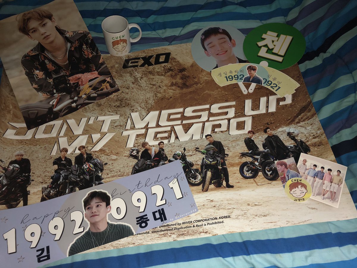 rowrowrowenah's tweet photo. got lucky 😂 @KDesignsDXB 
#VocalKingCHEN #HappyChenDay #Chen28thxKDesignsDXB https://t.co/RiwPtVSfm7