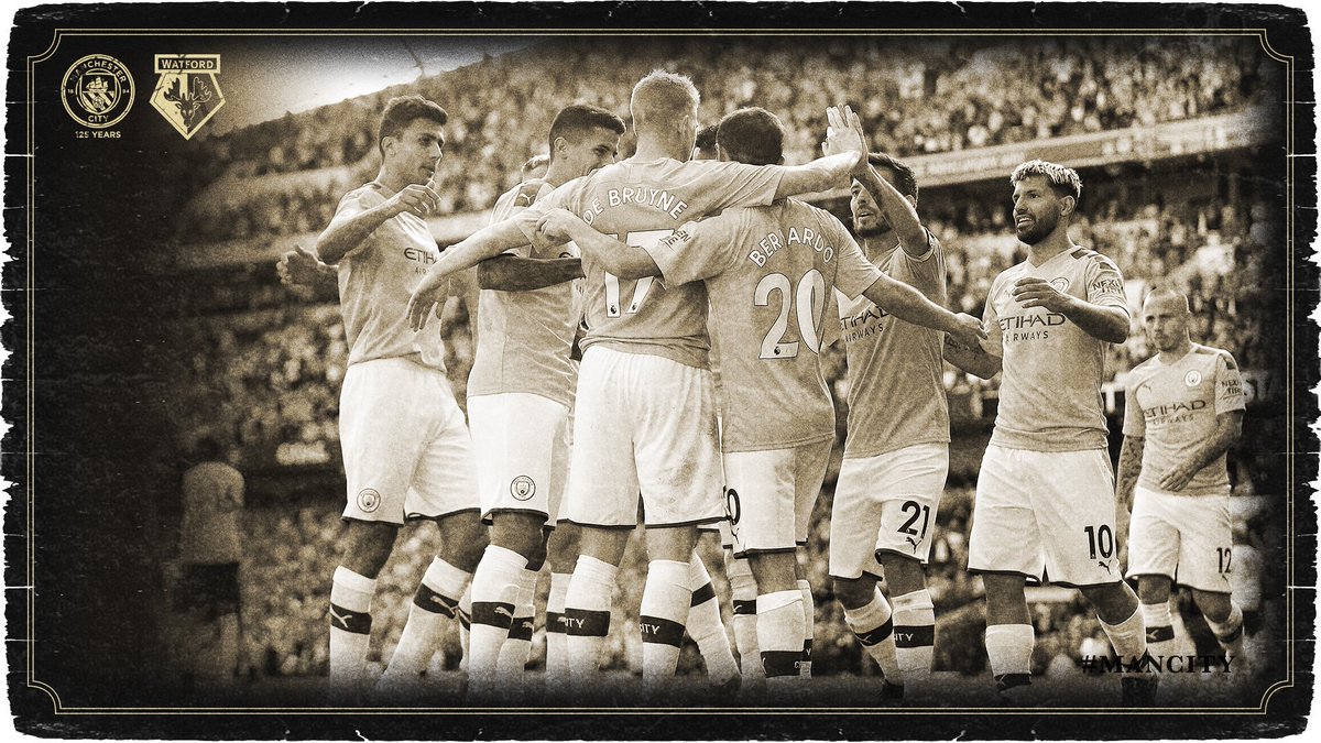 ManCity's tweet image. Eighters gonna eight.

🔵 8-0 🐝 #MCIWAT #ManCity