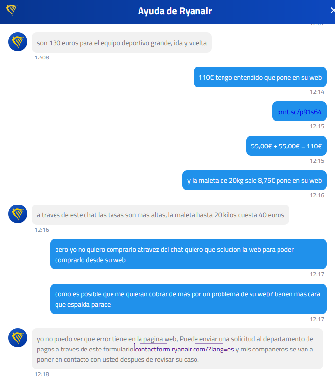 javi_tf's tweet photo. alguien me explica esto #Ryanair https://t.co/SdRRjyHuag