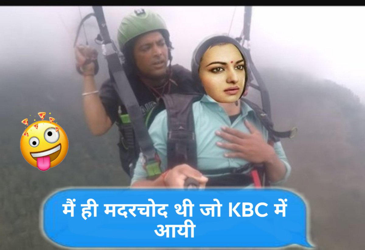 VewsHindi's tweet photo. 😂😆😜
#YoSonakshiSoDumb
#sonakshisinha
#SonakshiSinhaInKBC #kbcindia https://t.co/YaV7hXte3o