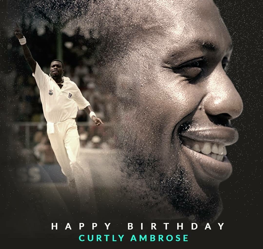  Happy birthday legend curtly ambrose sir 