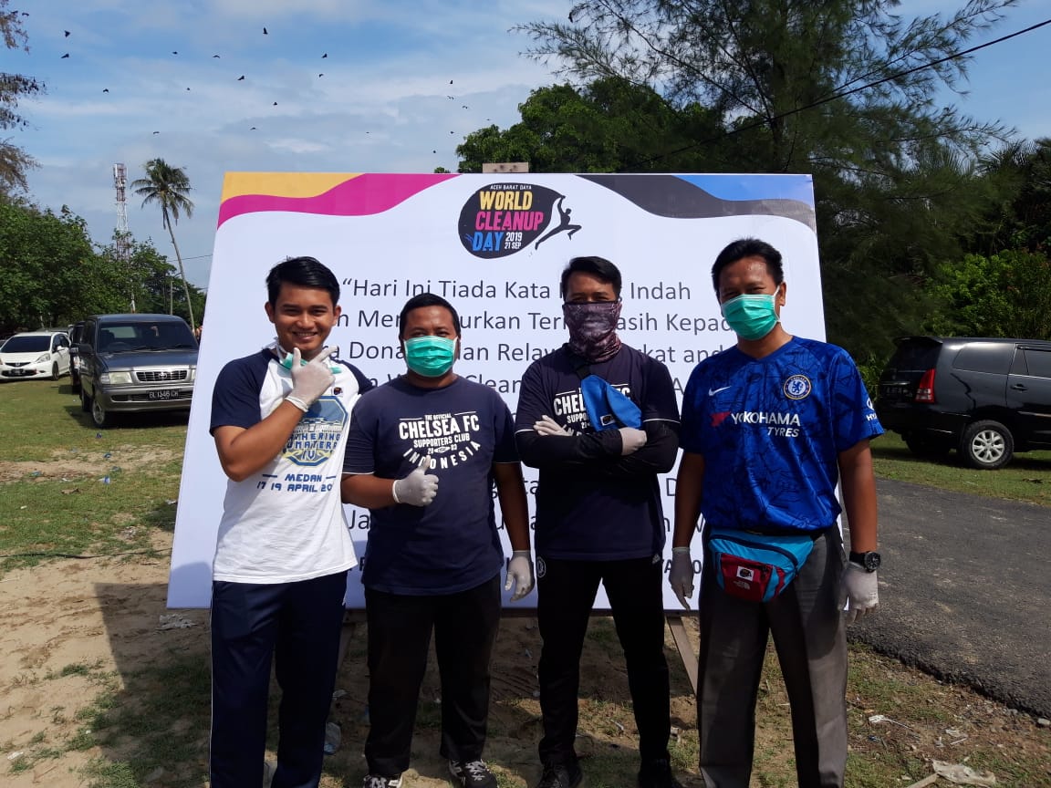 CISCAbdya's tweet image. Cisc Abdya hadir mendukung aksi bersih bersih Sedunia, WCD Abdya 2019 di Pantai Jilbab, Susoh.