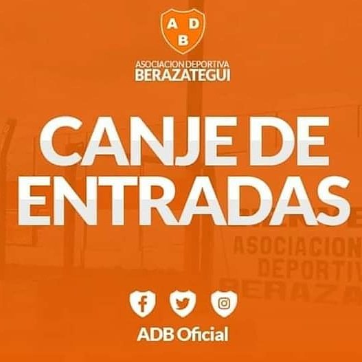 Buen día Pueblo Naranja 🍊🍊🍊

Primera C 2019/20 - Fecha 9

Domingo 22/09 - 11 hs.
⚽ #Berazategui vs @lafeoficial
🎫 #CanjedeEntradas #VentaDeEntradasGenerales
📆 Sábado 10 a 16 hs.

#TodosAlNormanLee #VamosBera 

NOTA: La venta es con DNI.

Vía: @ADB_Oficial