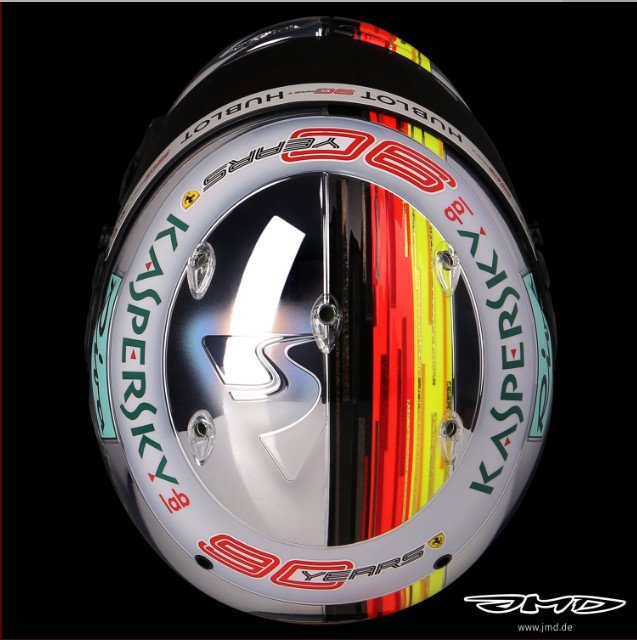 Sola a serigrafia del Cavallino è semplicemente FANTASTICA, SEB#5 Casco