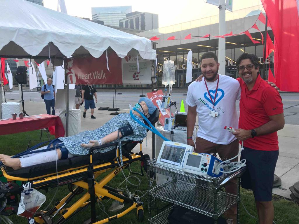 AmHeartOhio's tweet photo. If you’re downtown Cleveland with us this morning, Check out the PulsePoint app. Live demo at #CLEHeartWalk. @clevelandclinic ❤️ https://t.co/52lzjU1r4C