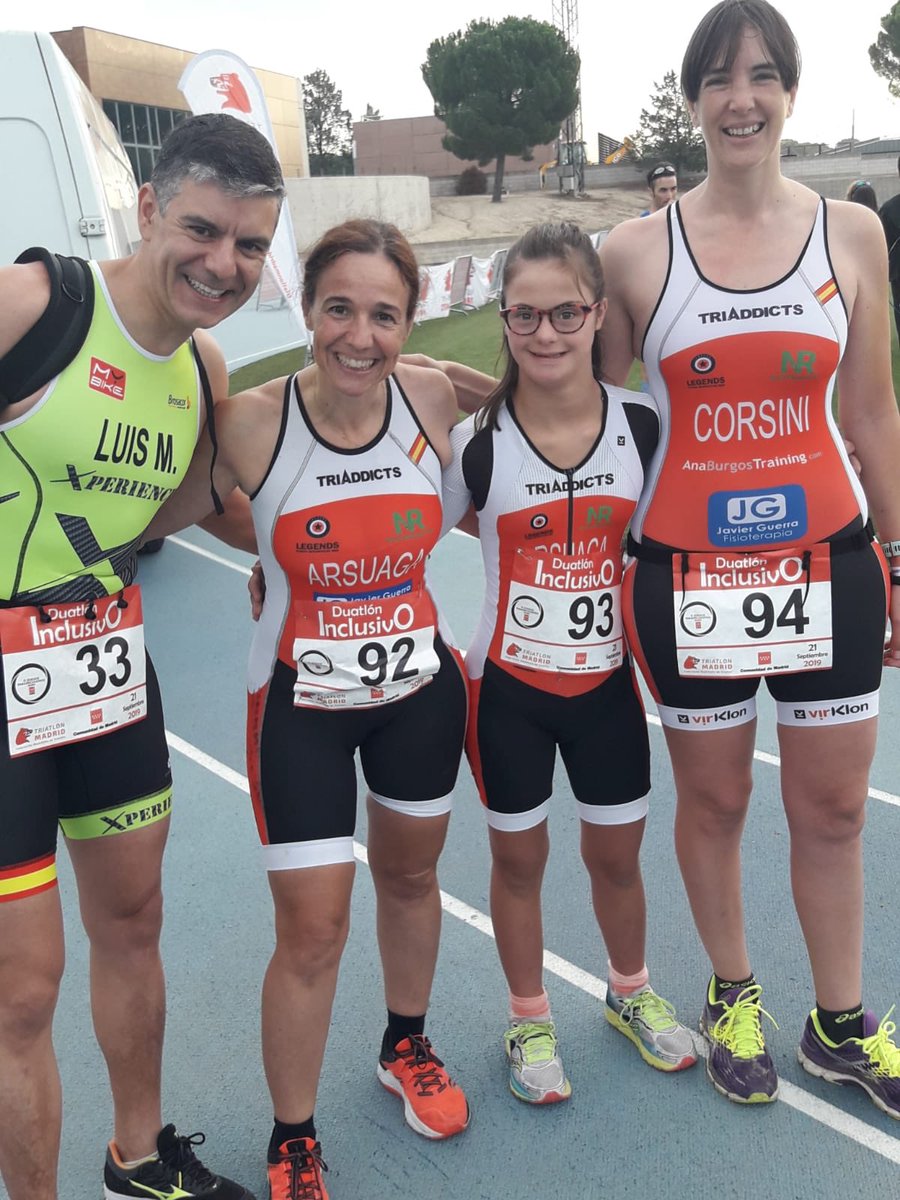 mariarsuaga's tweet photo. Gracias por acompañarnos en esta aventura @laOtraTM @FMTriatlon @Ayto_Las_Rozas y a todos los que nos acompañáis en el día a día!!! ¡Sin vosotros no sería posible! https://t.co/bRjRjrPukk