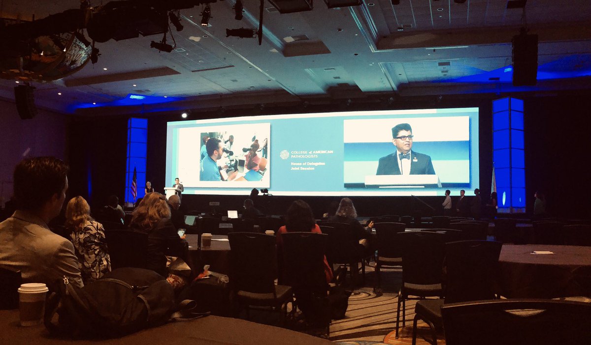jennpincus's tweet image. @ggmtorres speaking about the benefits and success stories of @CAPFndn See, Test, and Treat Program. #cap19 #cap19orl @Pathologists