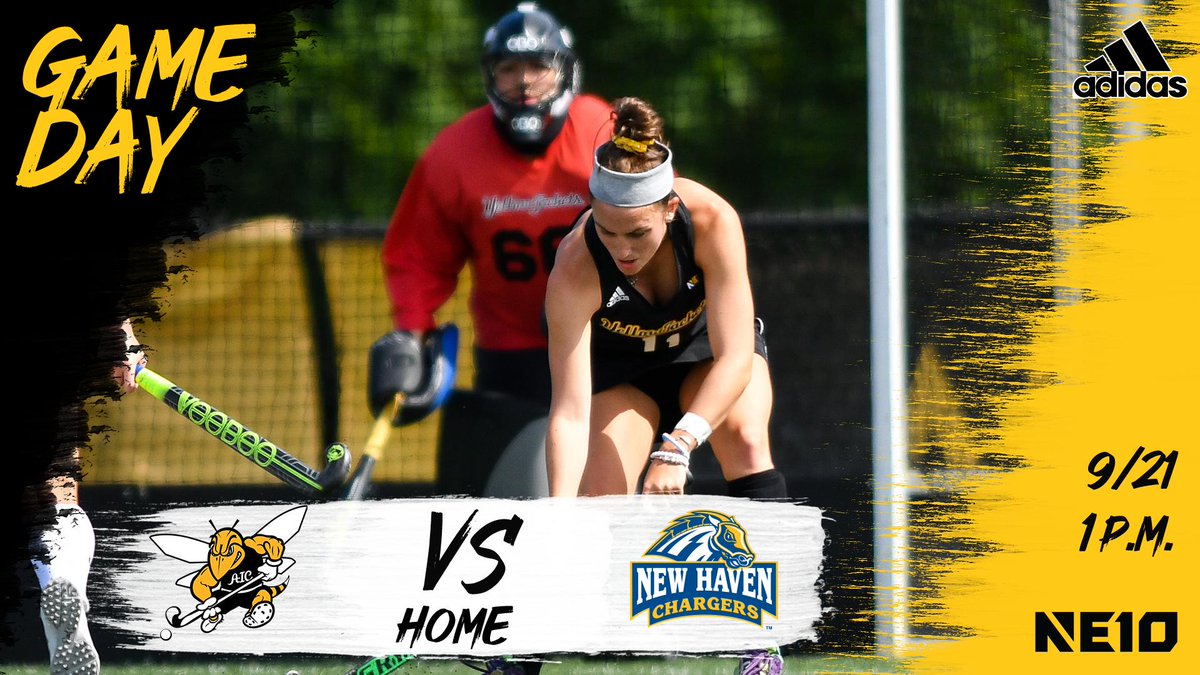 aicathletics's tweet photo. FH: @fieldhockeyaic battles the Chargers at 1 PM on Abdow Field! Here's how to follow along if you can't make it. 

📊: https://t.co/Ce0YhcnOHD
📹: https://t.co/mJdVbBQPTK

#AICommitted #NE10EMBRACE #NE10NOW https://t.co/jTwl8AM0I4