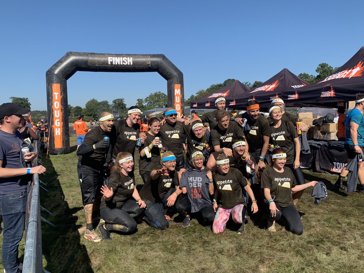 Very proud of our team running for <a href="/apavementaway/">Only A Pavement Away</a> <a href="/BrewhouseUK/">Brewhouse & Kitchen</a> <a href="/grind/">Grind | Certified B Corp</a> @leavetheherd <a href="/PomonasLondon/">Pomona's</a> <a href="/CrustBros/">Crust Bros</a> @Catererdotcom 💪