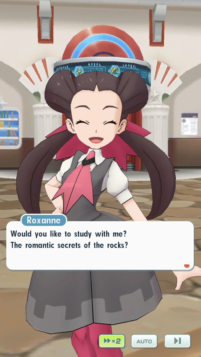 The trainers in Pokémon Masters get so ridiculously affectionate for the player that the only logical conclusion is that the cast is canonically polyamorous.  #PokémonMistress