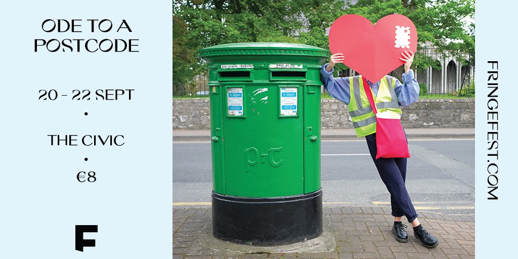dublinfringe's tweet photo. More heartwarming #DublinFringe Day 15 in an hour ๐
14:30 @fg_theatre #OdeToAPostcode @civictheatre
๐๏ธ๐https://t.co/NATy2WVJ2G https://t.co/EcJC1n9a8g