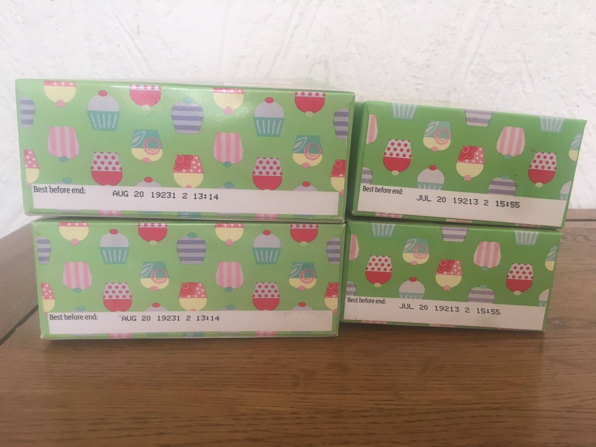 AngelaEMoores's tweet photo. @sainsburys pretty disappointed with your ready to roll icing. Usually it’s great to use, unfortunately all of these 4 boxes have been full of little hard pieces of sugar! Not great when trying to cover 2 cakes!!! https://t.co/vKaGmynoob