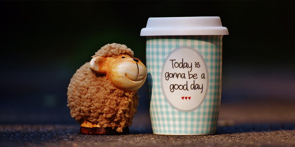 SophisticatedPM's tweet photo. Don't have a "bahhh"d day, make sure you get your coffee in to start the day!

#SaturdayMotivation #Coffee #GoodMorning https://t.co/WZeRvevW6f