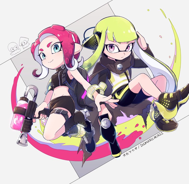 最速 スプラトゥーンイラストタコゾネス