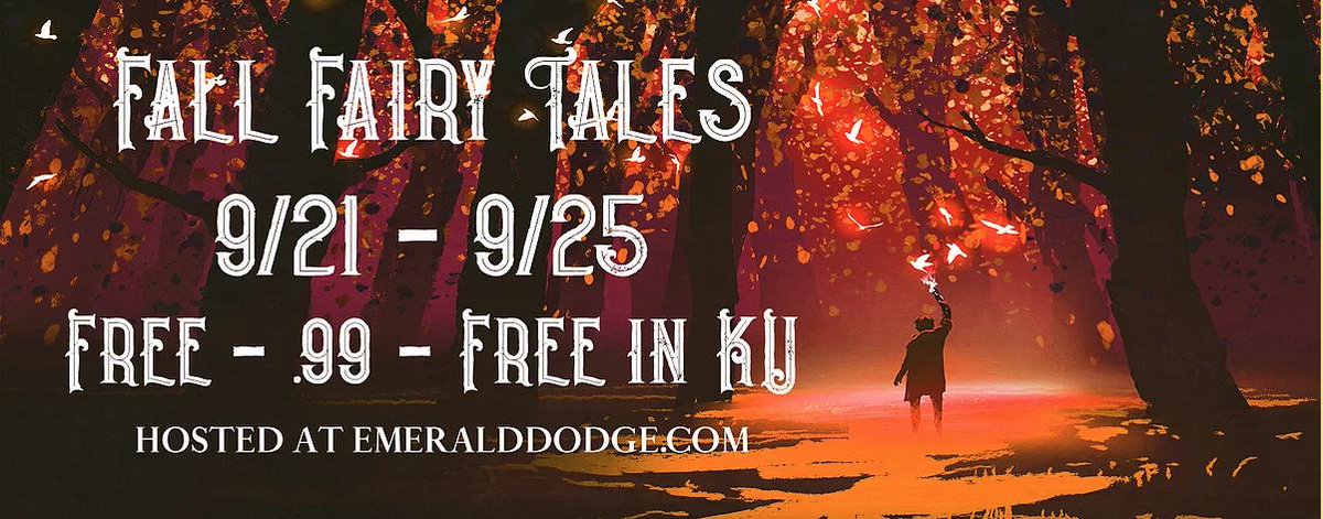It's fall right?! It's the start of cozy reading season! :) <3 @emerald_dodge gathered up some great deals on #free #99c &amp; #KindleUnlimited fairy tales! It's only for a few days--starting now! :) emeralddodge.com/fall-fairy-tal…