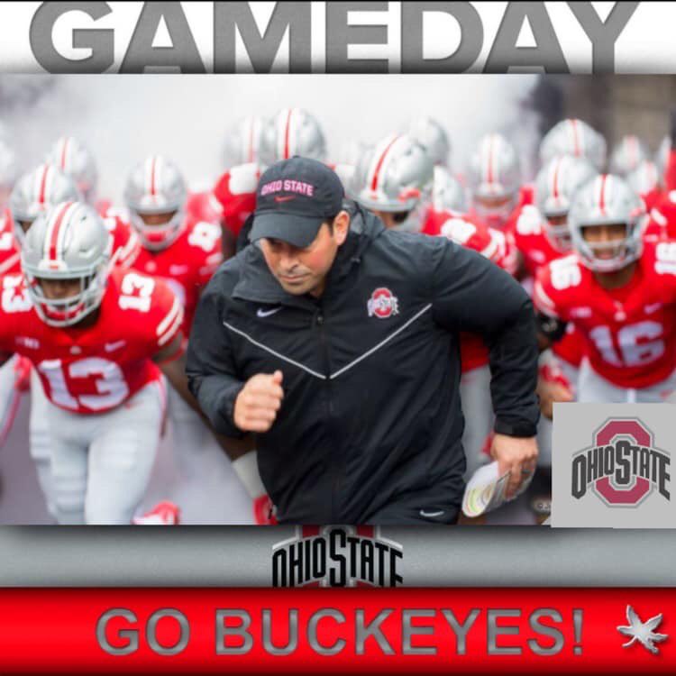 SRBuckeyes's tweet photo. The Ohio State Buckeyes take on Miami (Ohio) today at 3:30 pm. O-H! #GoBucks 🌰 https://t.co/eNf4JWq01A