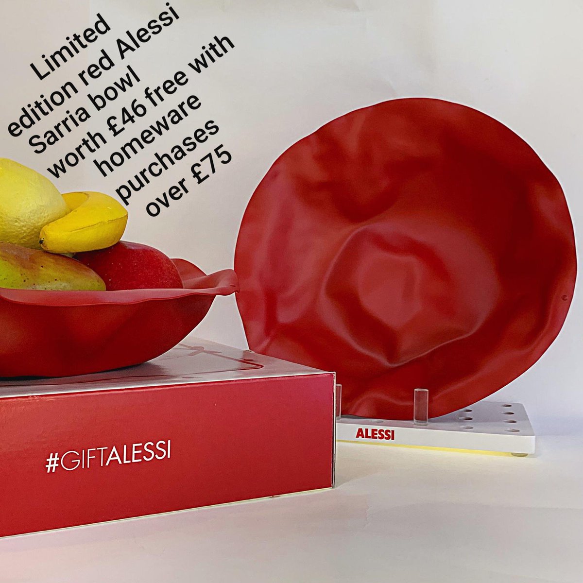 Promotion in store this weekend <a href="/MilsomPlace/">Milsom Place</a> <a href="/visitbath/">Visit Bath</a> <a href="/bathindiechat/">Bath Indie Chat</a> #lovebath #alessi #fruitbowl