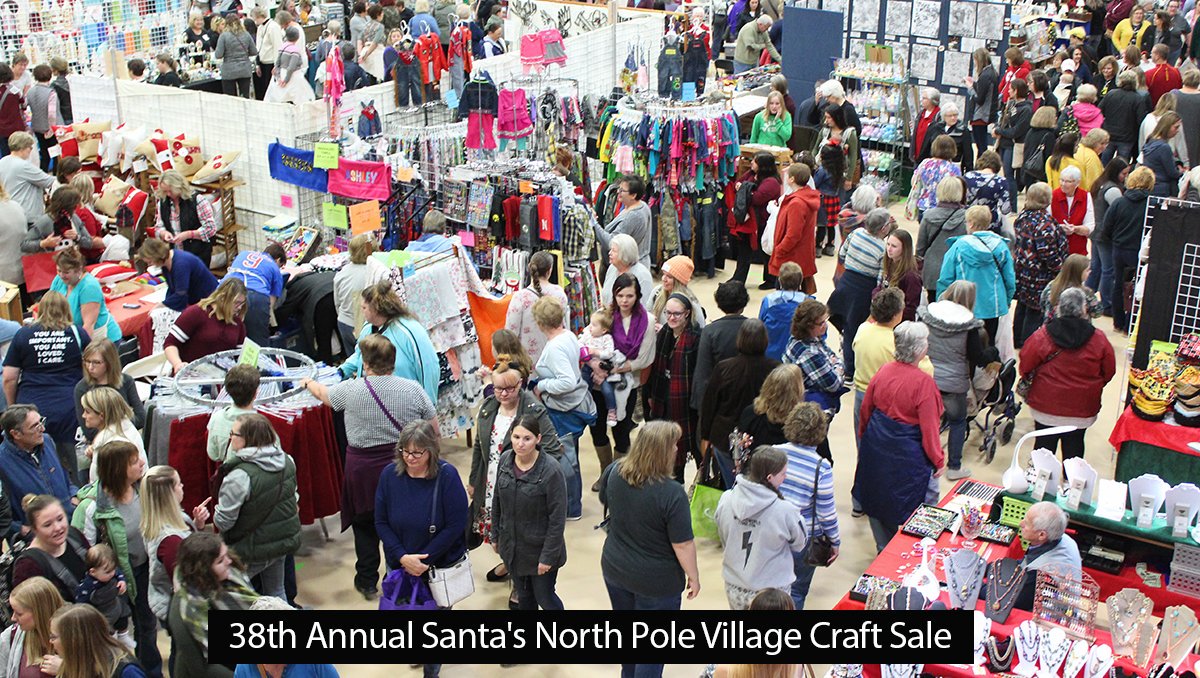 Santa's North Pole Village Craft Sale:  Saturday, November 2, 2019, Hours: 9am-4pm. #Ankeny, #Iowa: Facebook event: facebook.com/events/3863053…