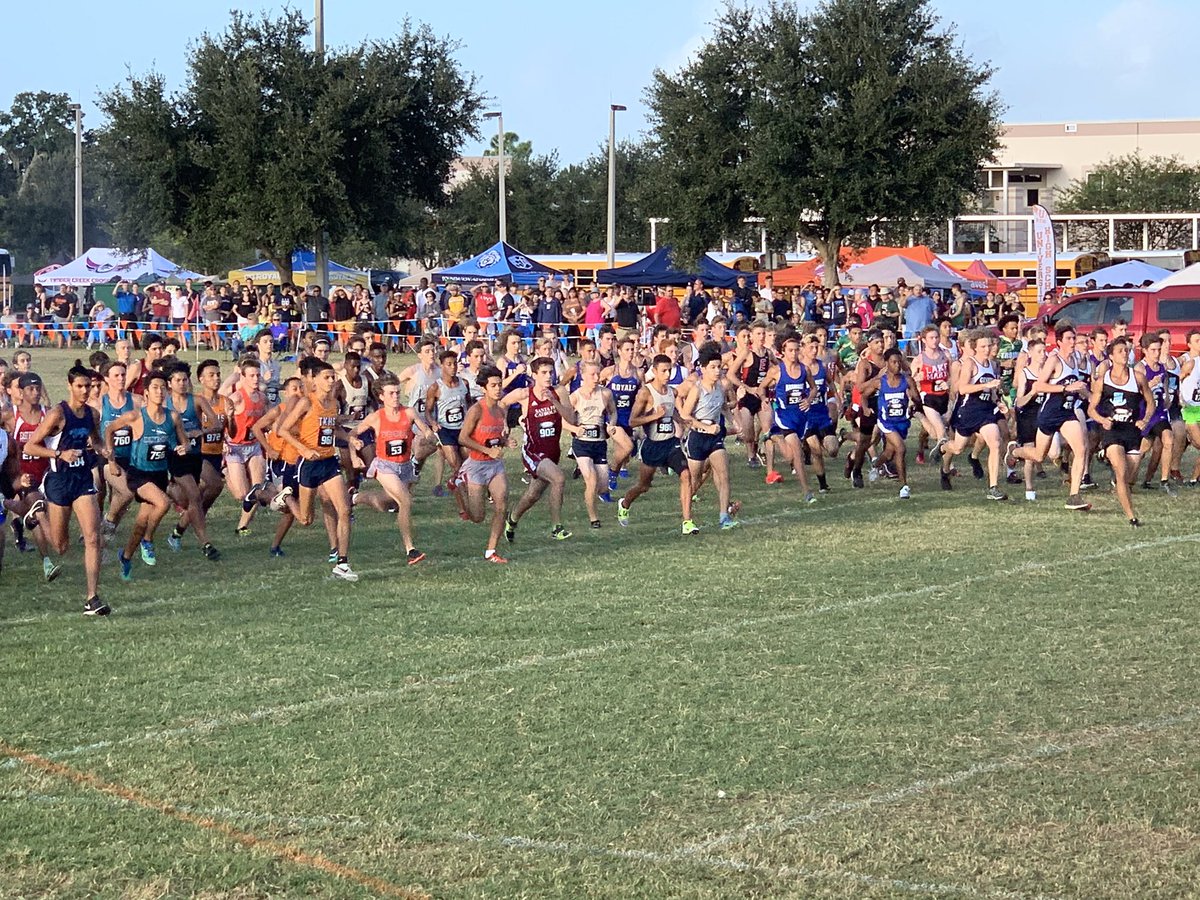 TFA_Athletics's tweet photo. TFA Cross Country is off to a great start at the West Orange Invite this morning #GoRoyals https://t.co/mVfU44YrD6