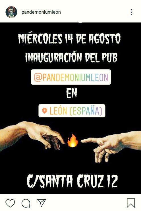 CalleSantaCruz's tweet photo. Hace unas semanas abría en el nº 12 de la #CalleDeSantaCruz, #LeónEsp, un nuevo local de ocio nocturno llamado Pandemonium, antes @FraguelRockBar. No dejéis de visitarlo. 🤘😉

#PandemoniumLeón
#BarrioHúmedo https://t.co/MTOnUxOKYs