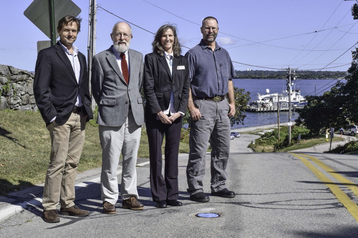 URIGSO's tweet photo. On September 19th, project managers from the @OSUCEOAS visited @universityofri #URIGSO to present the design goals of the state-of-the-art research vessel #RVResolution, which will replace #RVEndeavor in 2022. #NSFfunded https://t.co/5eBMy9TaJf