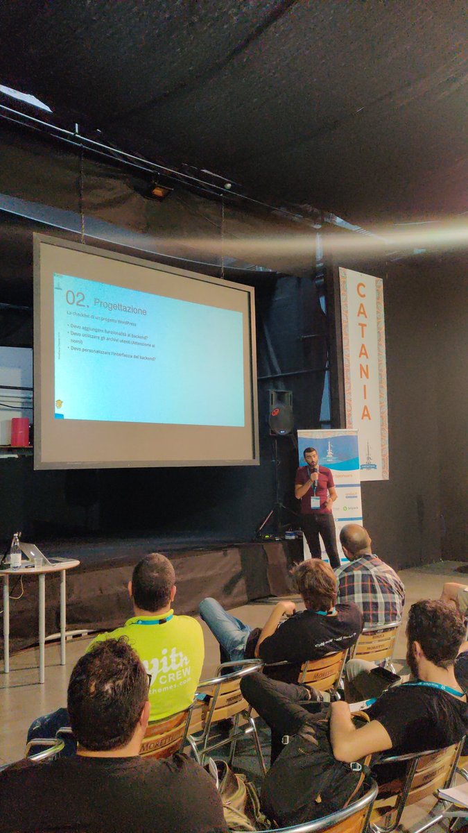 Un viaggio nei più oscuri meandri di #WordPress al #WordCampCatania con <a href="/marco_desangro/">Marco De Sangro</a>.

#WCCTA #WordCamp #WordPress #wordpressdeveloper #webdevelopment
