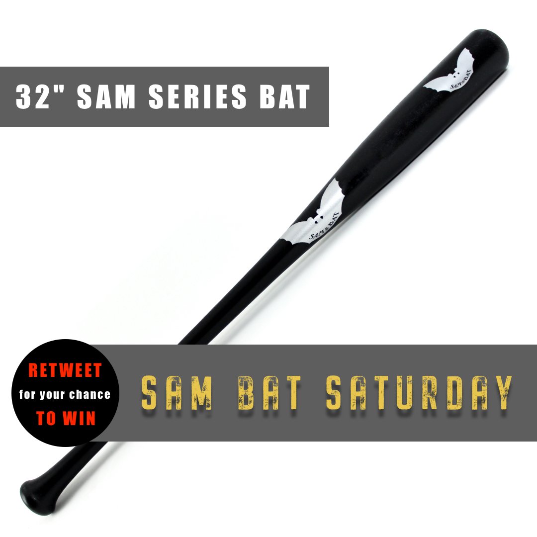 #SamBatSaturday time! #Retweet to be entered to win a 32" Sam' Series! Must be following to win, winner announced on Friday! #Contest #Giveaway
