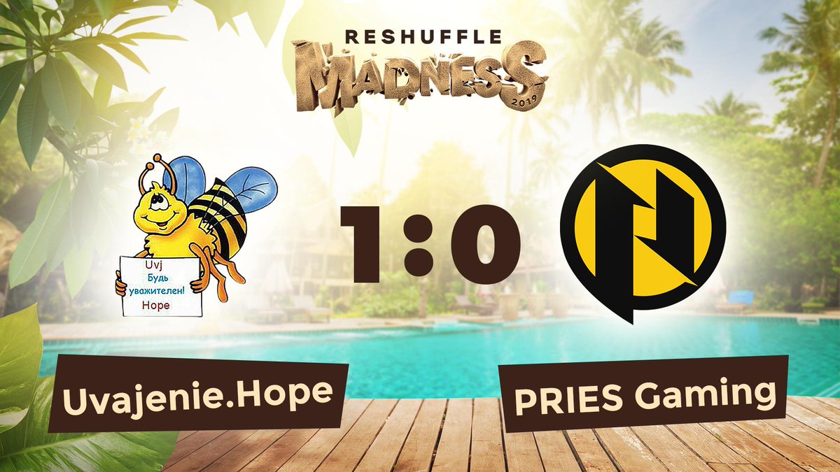 WePlay_Studios's tweet image. Gg! In a very close game Uvajenie.Hope took their victory over @PRIESGaming!

The next match is @adfinemdota2 vs @SNG_Esports!

#WePlayDota2 #Dota2 #ReshuffleMadness