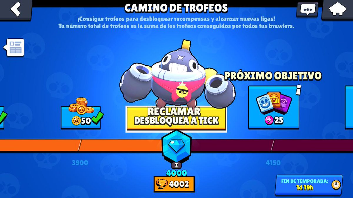 KidMendozaa's tweet photo. Llegando a diamate y nuevo brawl😍🎉🎊. #brawStarLtam #BrawStar https://t.co/Lwx2Z2EgGC