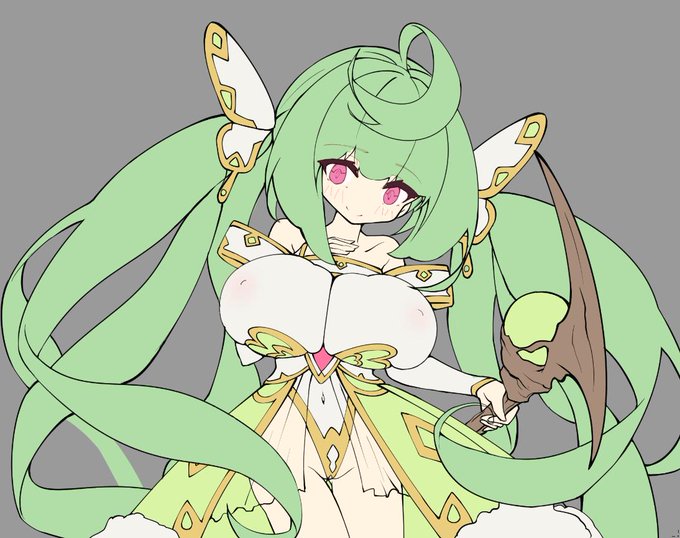 【配信中】オリジナルキャラ制作【ロリ巨乳】塗っていきます～ https://t.co/XXUACjOKlB 