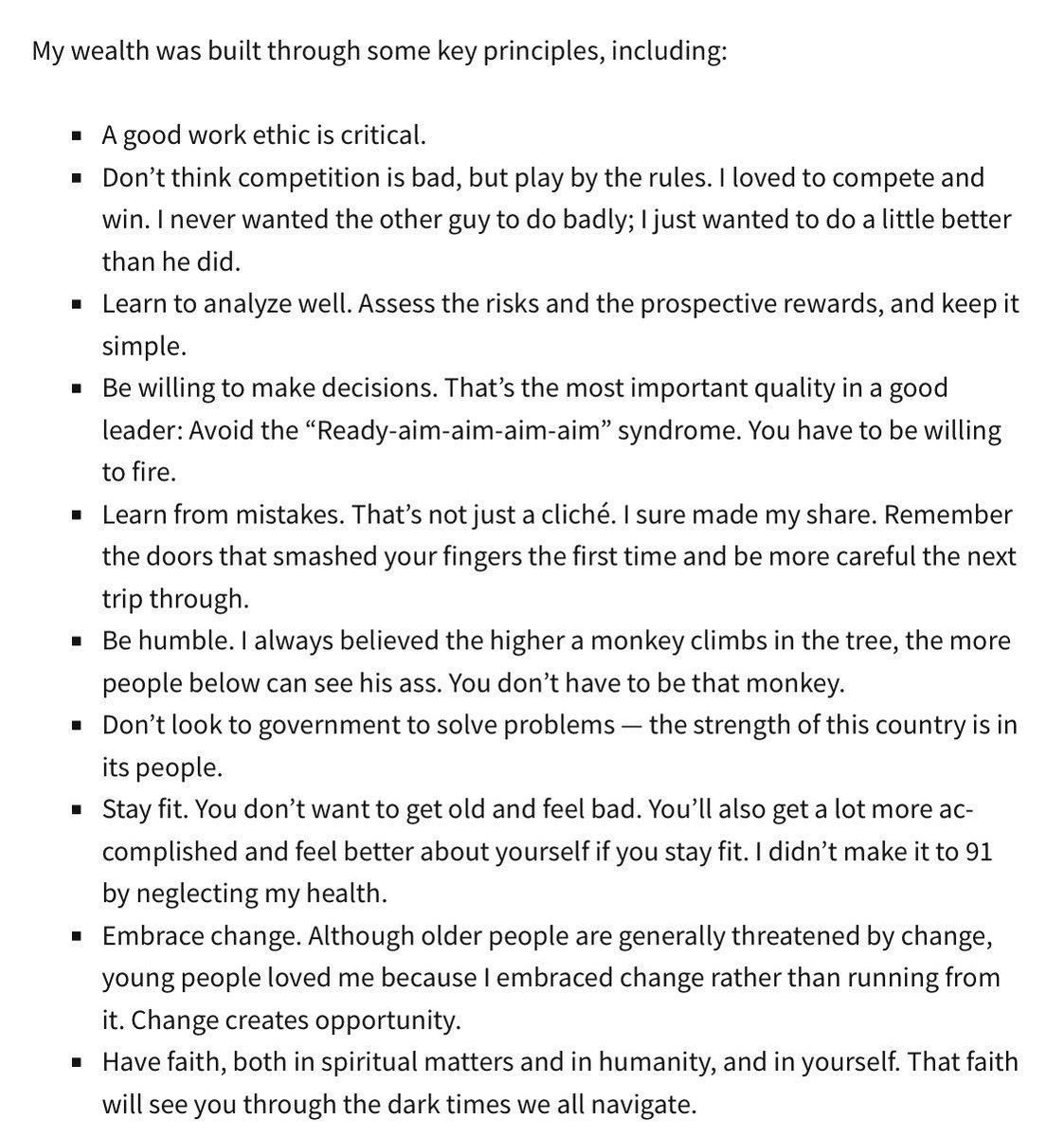 FOSAdam's tweet photo. In his farewell letter, T. Boone Pickens outlined what made him successful. https://t.co/VKn1FvSWkK