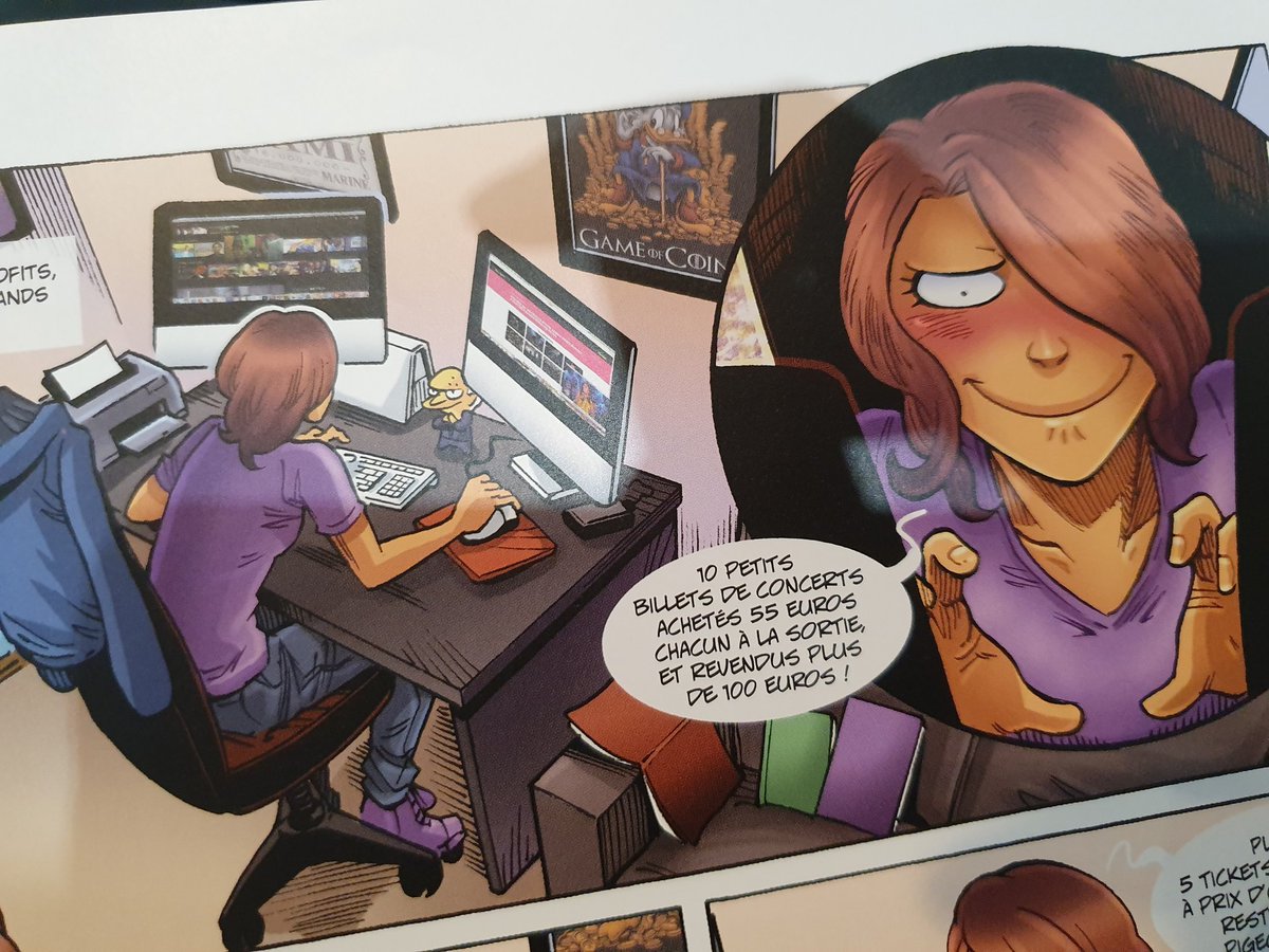 Sawilliamm's tweet photo. J'attaque la BD du blog de @gaeaguildenoob (avec @phil_cardona et @flomoshi ) et premier détail qui me fait rire : le poster. C'est t-shirt que porte Gaea aujourd'hui xD
#LyonGameShow https://t.co/VX5XApUvJv