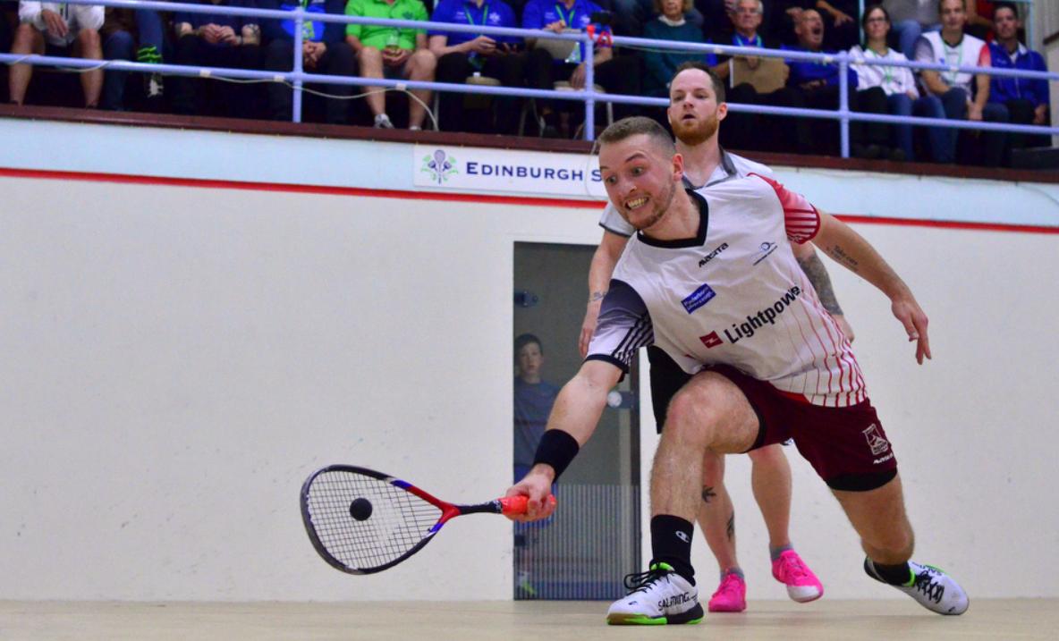 EuroClubs2019's tweet photo. Lucas ahead again ... Lucas Wirths v Tim Weber              11-5, 1-11, 11-6 ... https://t.co/ZBBDBRXCYv