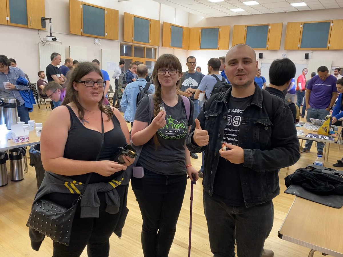 The students had a great day at <a href="/DDDEastAnglia/">DDD East Anglia</a> from the excellent tech talks to the free jelly beans! #dddea