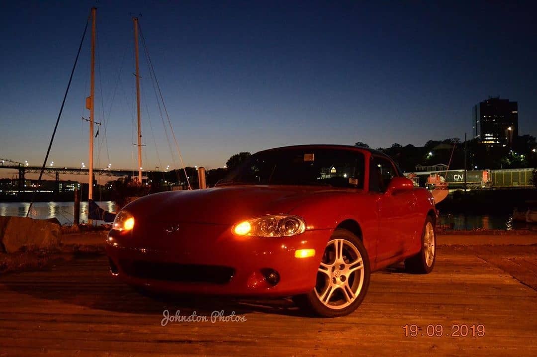 motorscotia's tweet photo. From @johnston.photos_ • • • • • • @miata_non_grata • • • • • • #halifax #halifaxns #mydartmouth #dartmouth #mcdonaldbridge #waterfront #mazda #mazdamiata #mazdamiatamx5 #mx5 #miata #redcar #nikon #nikonphotography #nikond3100 #motorscotia #novascotia #photo… https://t.co/GVy3uaPQpl