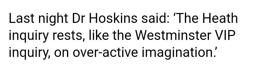 And the Daily Mail can of course fall back on a whole host of so-called 'experts' like the indecisive Richard/Rachel/Richard ... Hoskins to explain to gullible readers that the witness of victims is the result of false memories or an over-active imagination.