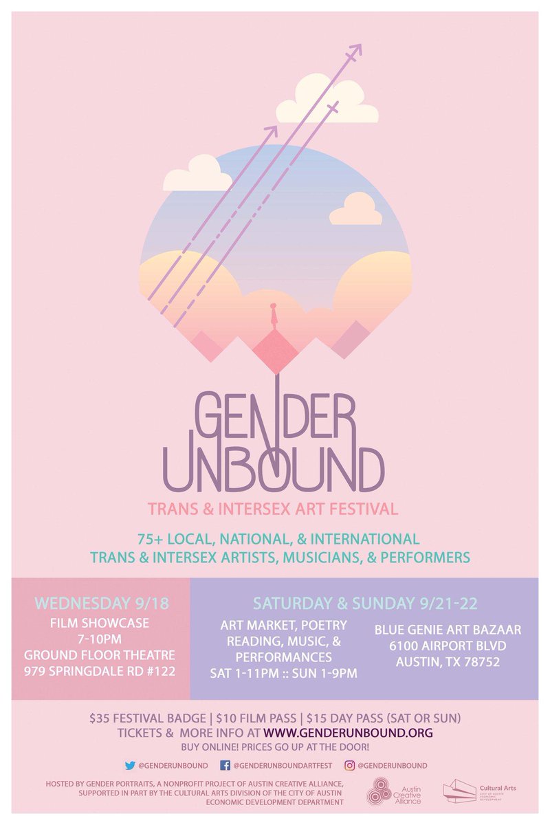 KindClinicTX's tweet photo. We'll be out and about supporting two great events today! Look out for us at the 32nd Annual AIDS Walk Austin and at the Gender Unbound Art Festival.
#BeKind #AIDSWalkATX #GenderUnbound https://t.co/t0SQVWkdss