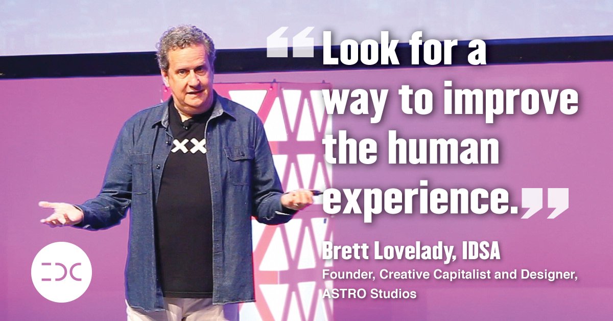 IntlDesignConf's tweet photo. Learn about the core tenets of @AstroStudios from @BrettLovelady, IDSA—and how #AI factors in—by watching his talk that kicked off #IDC2019CHI || https://t.co/dCoYLAx50N || https://t.co/c4BzqtknA6