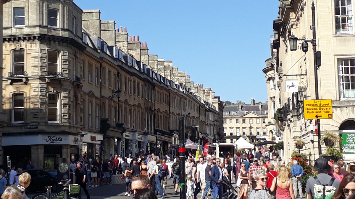 Wow what a transformation! #milsomstreet
#lovebath #peoplenotcars #Therapeuticity