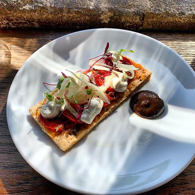 Sean Ducie On Twitter Tomato Tarte Tatin With Whipped Goats