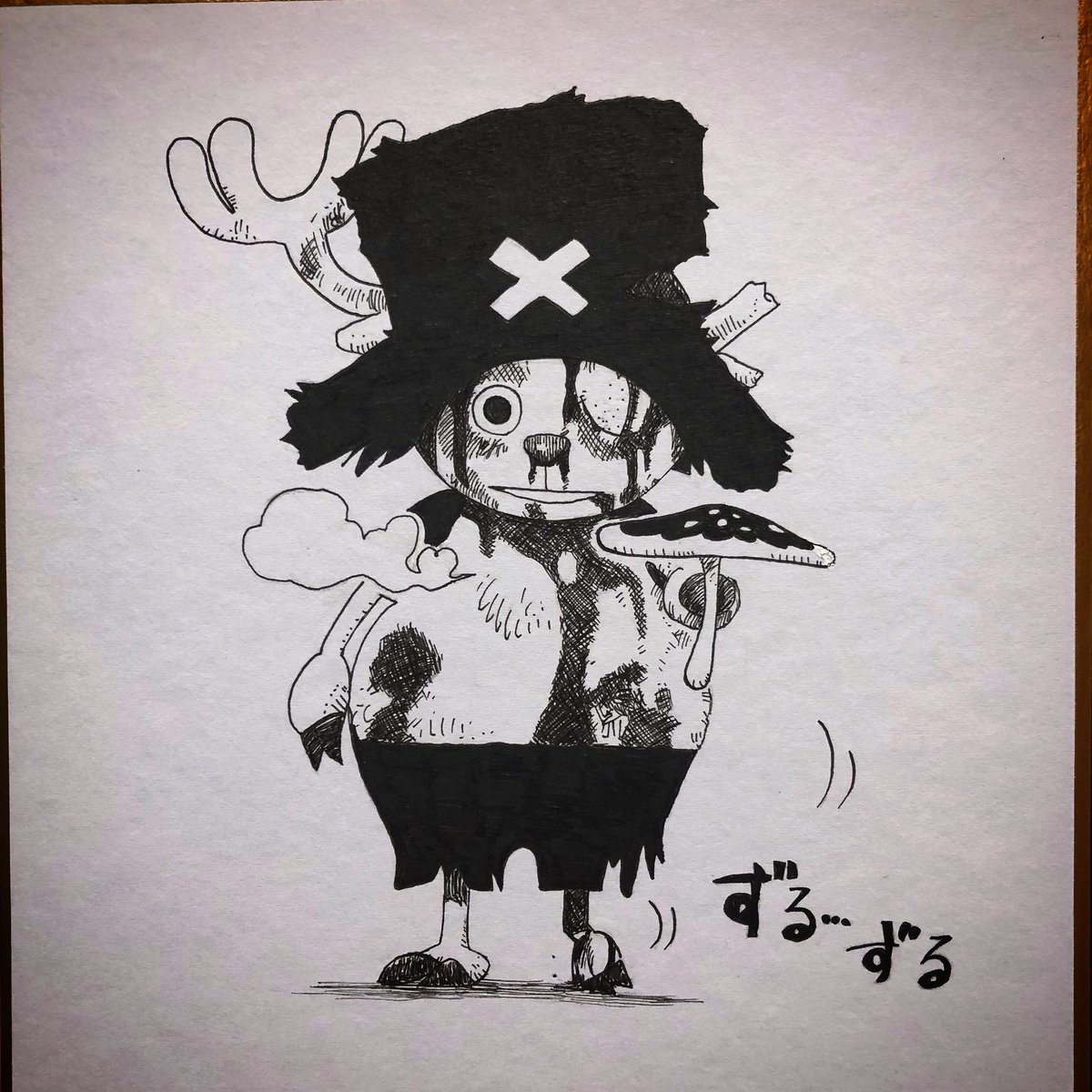 もえ ワンピース チョッパー 感動 模写 イラスト Onepiece ワンピース好きと繋がりたい イラスト好きな人と繋がりたい Rtした人全員フォローする