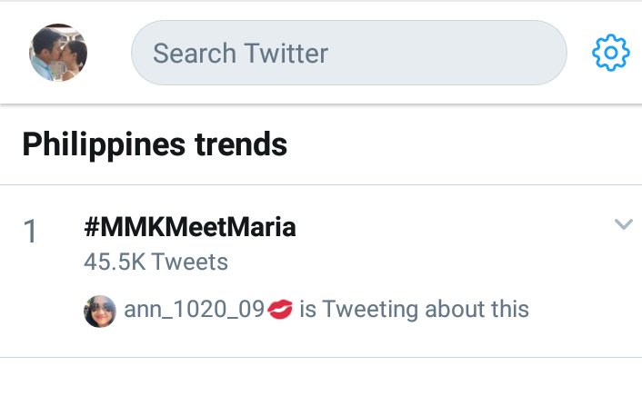 SQuiliza's tweet photo. Number one spot 
#MMKMeetMaria https://t.co/hfm46uFhrK