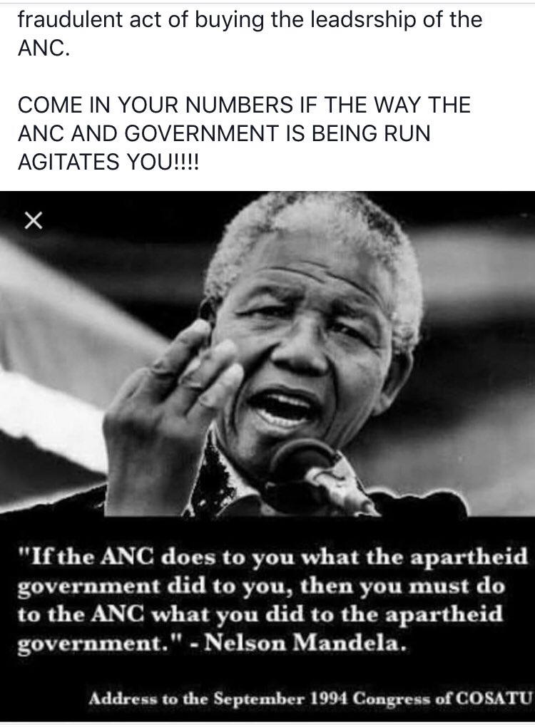 media_khayan's tweet photo. @ANCMPUMALANGA @ANCNorthWest @AncNcape @ANCWestern_Cape @GautengANC @anc_ekurhuleni @WomensLeagueHQ @ANCNkangala @ThekwiniE @ANCFS @AncTshwaneEast @ANCWestRand @ANCJoeSlovo @WcapeANCYL @JOBURG124ANCYL @ANCYL_JS83 @AncBrian @ANCKZN @MkhontoVeterans @mkmvoice @NEHAWULimpopo @NEHAWU https://t.co/18W80ElWJN