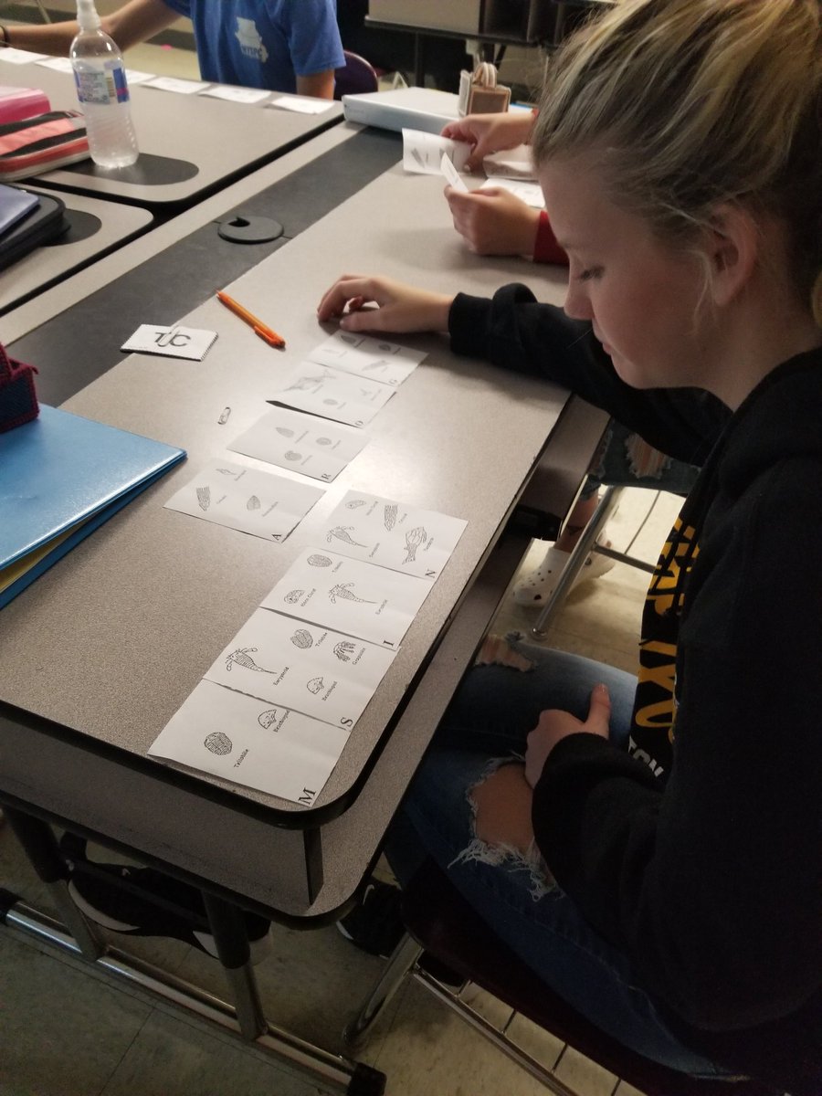 OrrickChristina's tweet photo. Earth Science is my FAVORITE subject to cover in MS science. Today we explored stratigraphic succession using index fossils...AND since I hoard rocks I had plenty of real fossils to show them! #LHSBulldogChallenge #EarthScience #IndexFossils https://t.co/Qnr3HoTjj4
