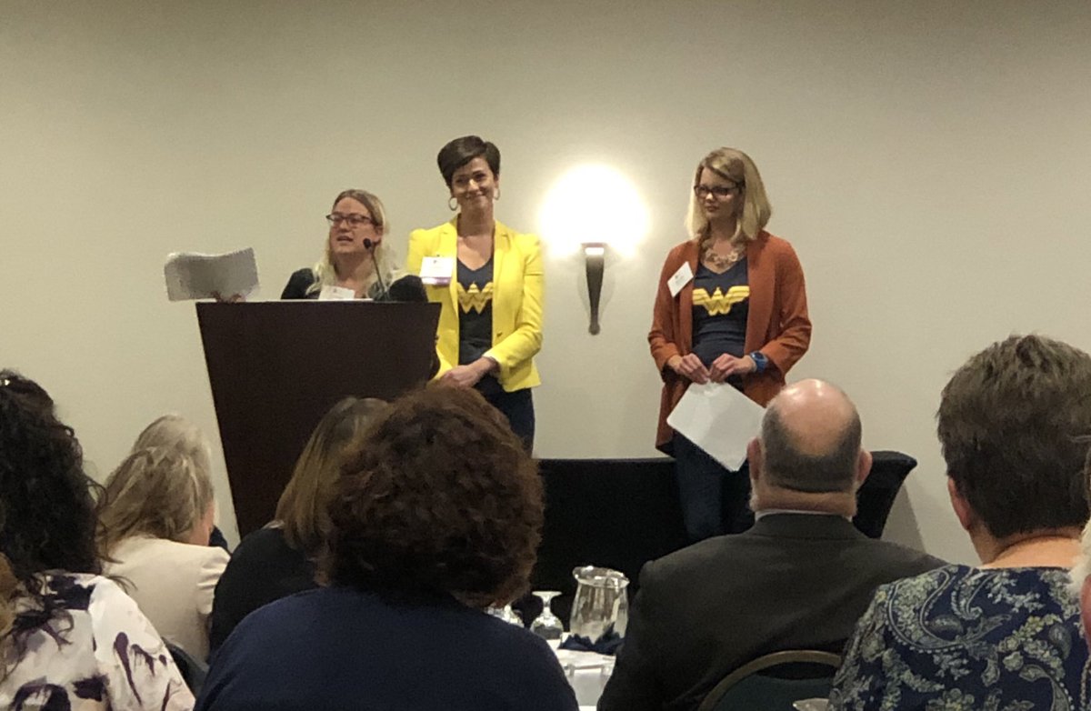 rebeccadaviso17's tweet photo. The team had a great time sharing our new events and the digital impact on our member engagement efforts! @halifaxchamber #CCECAGM https://t.co/3DxP2wfo1z
