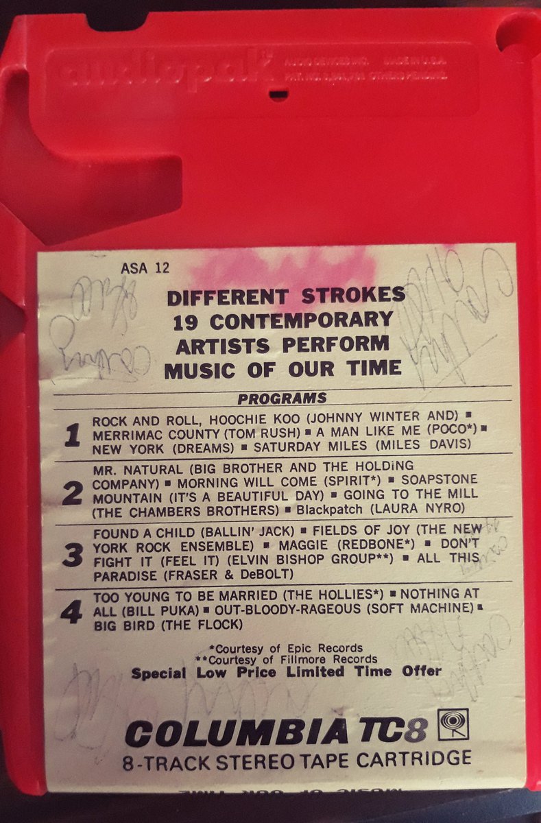 cammillerfilms's tweet photo. This morning's work soundtrack is the 8 Track masterpiece Different Strokes compilation. #8TrackMind https://t.co/2JbyMpjhSO