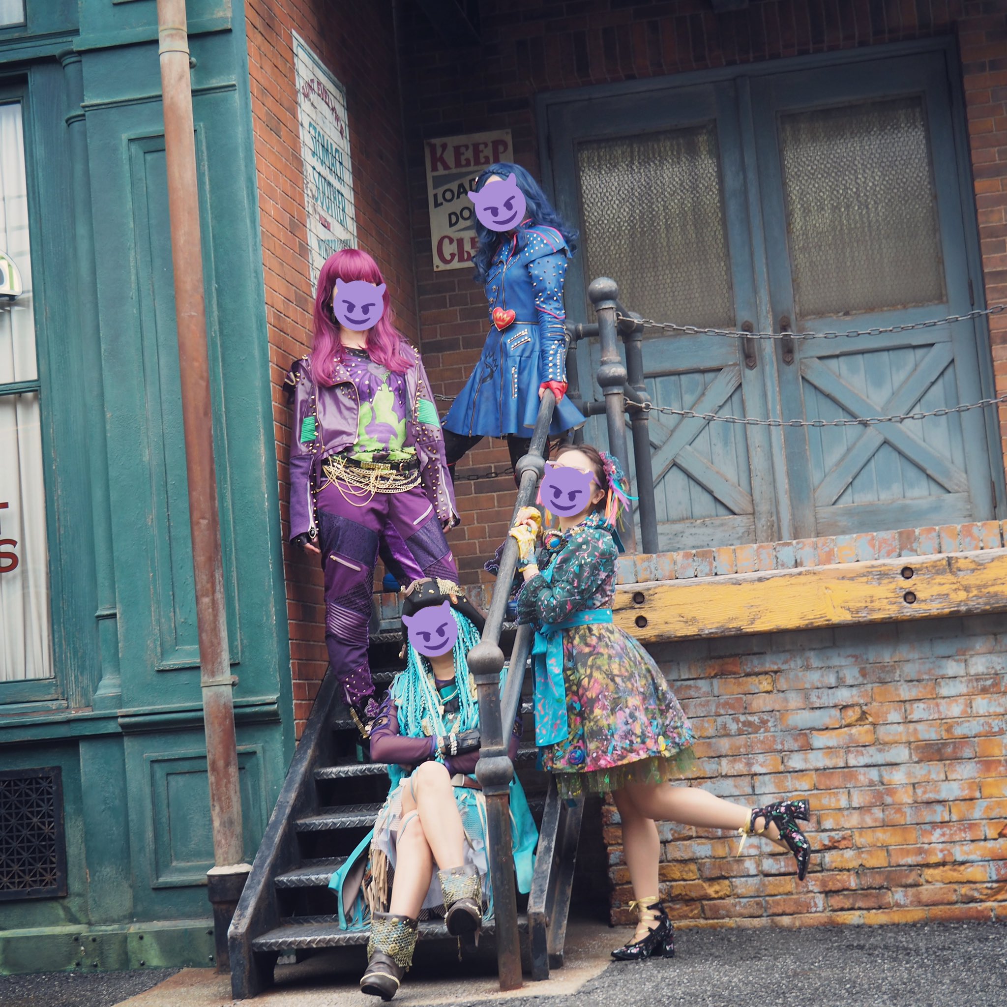 みつなページ　ディズニー　ディセンダント2 マル　衣装　仮装　dハロ ディズニー ディセンダント2 マル ドレス Dハロ 仮装 衣装