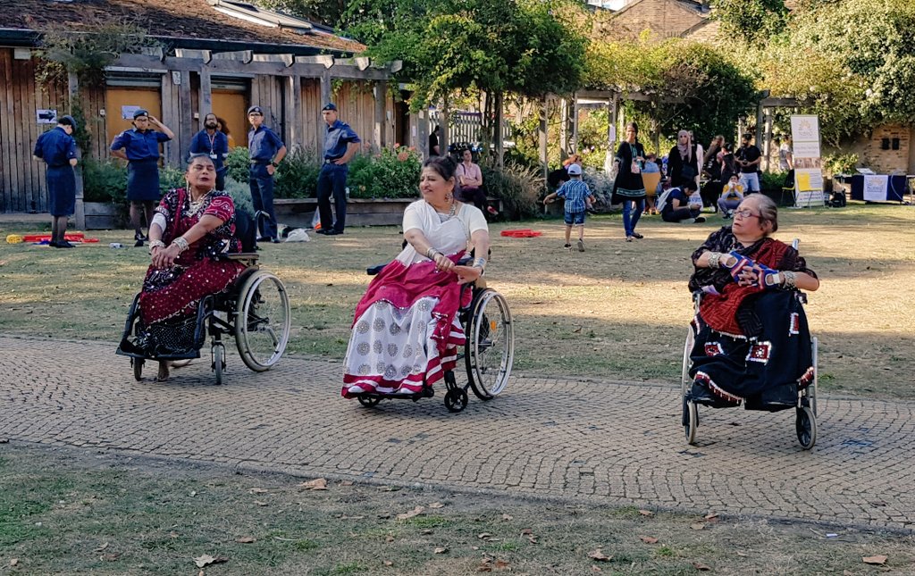 Muskaan Dance Group at ADASS London's Carers Festival! Amazing and beautiful to watch! Bromley by Bow Centre.